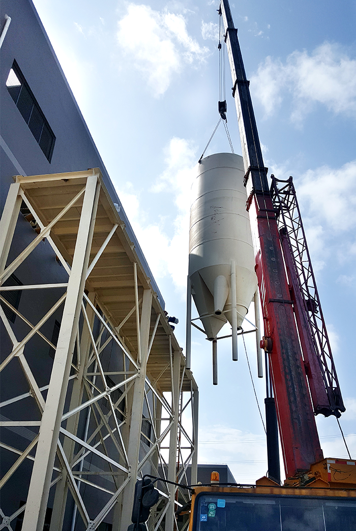New equipment for mortar production line is preferred